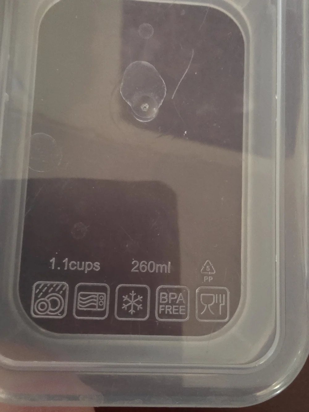Clear Plastic Food Storage Container Set - Multipurpose (White/Clear)